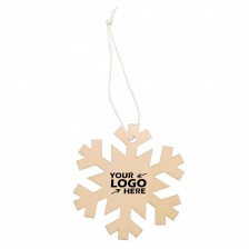 Hanging Wooden Snowflake for Decoration